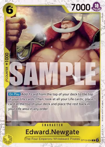 Edward.Newgate - ST13-004 (Pirate Foil) (ST13-004), Premium Booster -The Best- Vol. 2 — One Piece card price