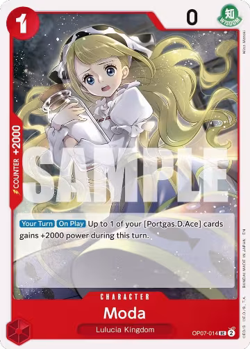 Moda (Reprint) (OP07-014), Premium Booster -The Best- Vol. 2 — One Piece card price