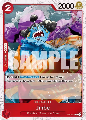 Jinbe - ST10-005 (Pirate Foil) (ST10-005), Premium Booster -The Best- Vol. 2 — One Piece card price