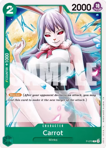 Carrot - P-070 (Reprint) (P-070), Premium Booster -The Best- Vol. 2 — One Piece card price