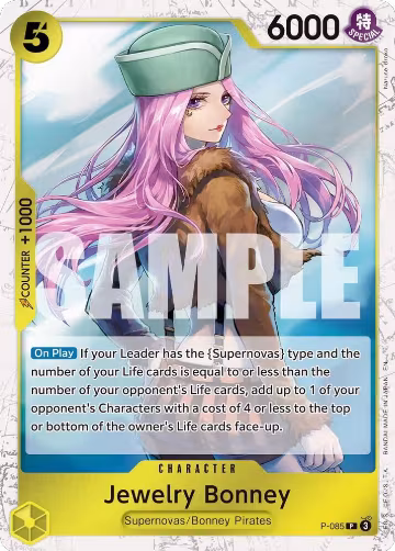 Jewelry Bonney - P-085 (Pirate Foil) (P-085), Premium Booster -The Best- Vol. 2 — One Piece card price