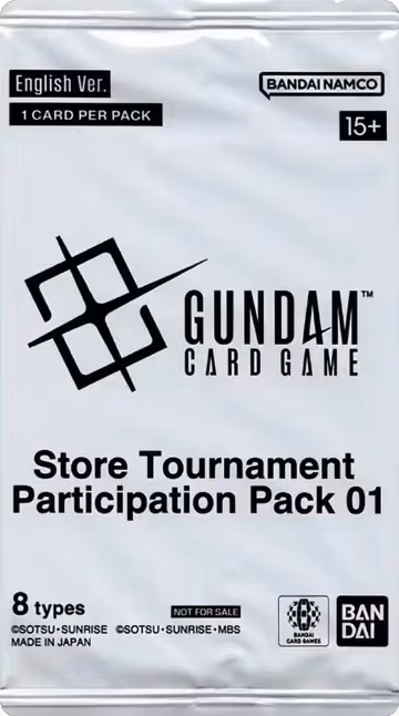 Store Tournament Participation Pack 01, Gundam Promotional Cards — Gundam sealed product price
