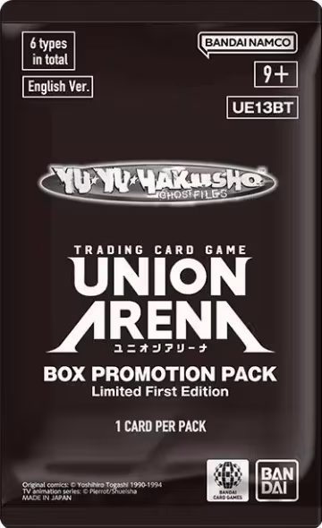 Yu Yu Hakusho: Ghost Files - Box Promotion Pack, Yu Yu Hakusho: Ghost Files — Union Arena sealed product price