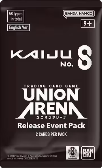 Kaiju No. 8 - Release Event Pack, Kaiju No. 8 Release Event Cards — Union Arena sealed product price