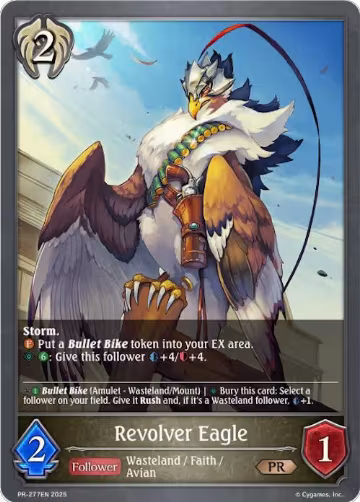 Revolver Eagle (PR-277EN), Shadowverse: Evolve Promo Cards — Shadowverse card price