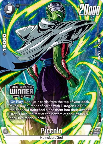 Piccolo - FP-056 (Tournament Pack -Winner- 08) (FP-056), Tournament and Championship Promos — DB Fusion card price