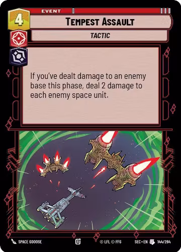 Tempest Assault (144/264), Secrets of Power — Star Wars card price