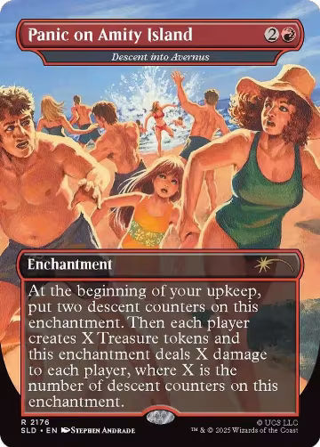 Panic on Amity Island - Descent into Avernus (2176), Secret Lair Drop Series — Magic card price