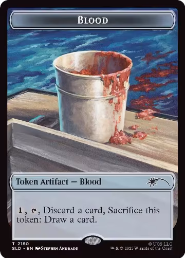 Blood Token (2180), Secret Lair Drop Series — Magic card price