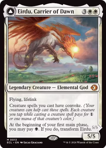 Eirdu, Carrier of Dawn (13), Lorwyn Eclipsed — Magic card price