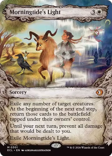 Morningtide's Light (Showcase) (301), Lorwyn Eclipsed — Magic card price