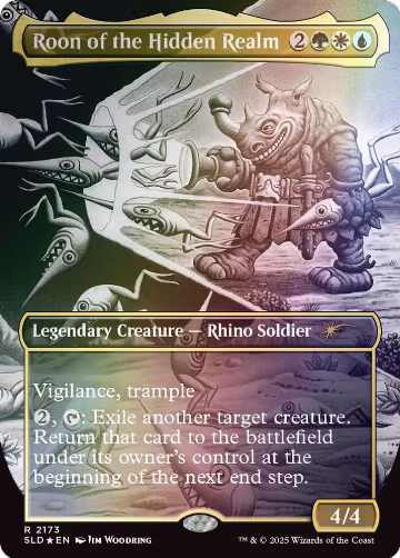 Roon of the Hidden Realm (Rainbow Foil) (2173), Secret Lair Drop Series — Magic card price