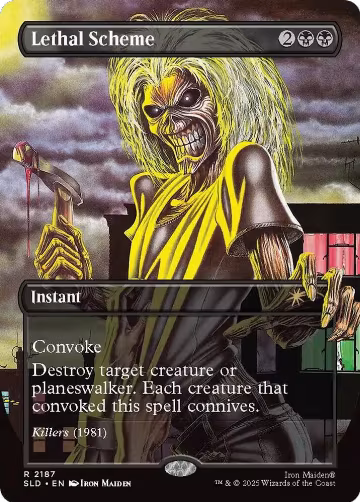 Lethal Scheme (2187), Secret Lair Drop Series — Magic card price