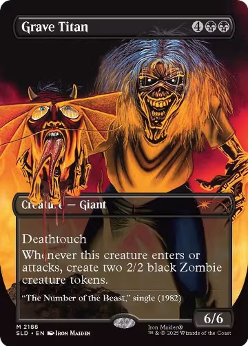 Grave Titan (2188) (2188), Secret Lair Drop Series — Magic card price