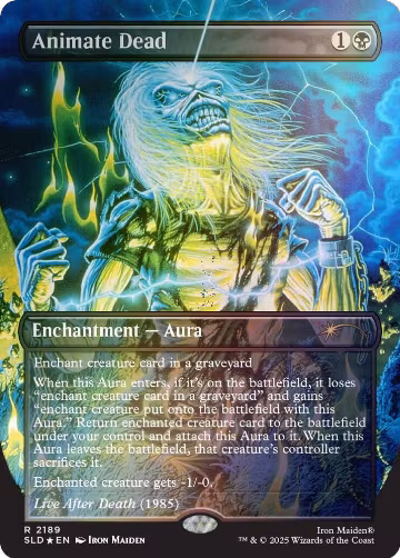 Animate Dead (Rainbow Foil) (2189), Secret Lair Drop Series — Magic card price