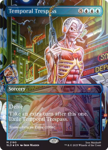 Temporal Trespass (Rainbow Foil) (2190), Secret Lair Drop Series — Magic card price