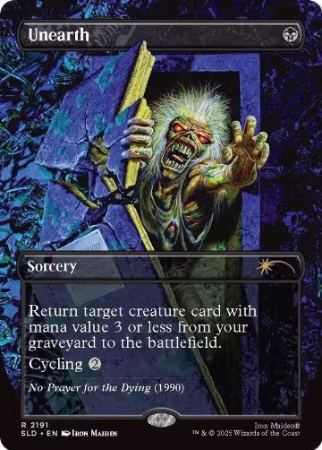 Unearth (2191), Secret Lair Drop Series — Magic card price