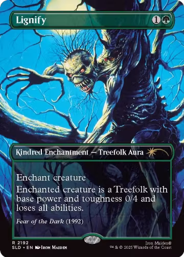 Lignify (2192) (2192), Secret Lair Drop Series — Magic card price