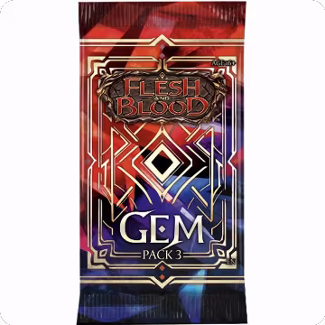 Gem Pack 3 Booster Pack, GEM Pack 3 — Flesh & Blood sealed product price