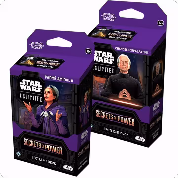 Secrets of Power - Spotlight Deck Pair: Chancellor Palpatine & Padme Amidala, Secrets of Power — Star Wars sealed product price