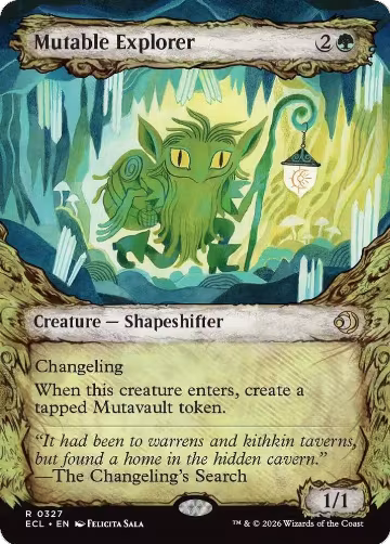 Mutable Explorer (Showcase) (327), Lorwyn Eclipsed — Magic card price