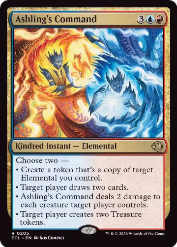 Ashling's Command (205), Lorwyn Eclipsed — Magic card price