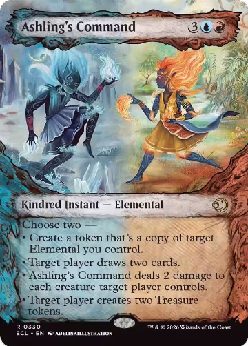Ashling's Command (Showcase) (330), Lorwyn Eclipsed — Magic card price