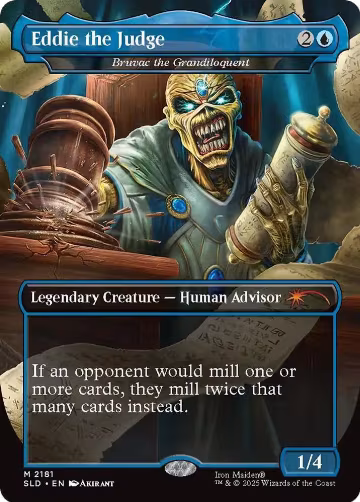 Eddie the Judge - Bruvac the Grandiloquent (2181), Secret Lair Drop Series — Magic card price