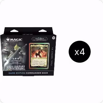 FINAL FANTASY Commander Deck - FINAL FANTASY VII Limit Break Case (Game Edition), Commander: FINAL FANTASY — Magic sealed product price