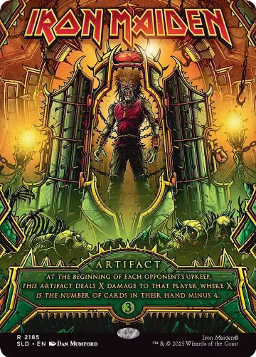 Iron Maiden (2185), Secret Lair Drop Series — Magic card price
