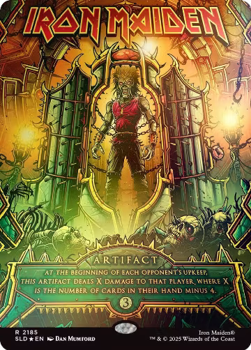 Iron Maiden (Rainbow Foil) (2185), Secret Lair Drop Series — Magic card price