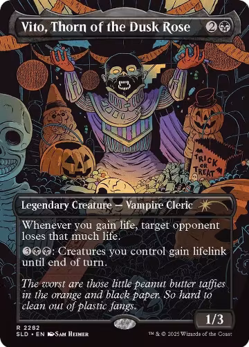Vito, Thorn of the Dusk Rose (2282), Secret Lair Drop Series — Magic card price