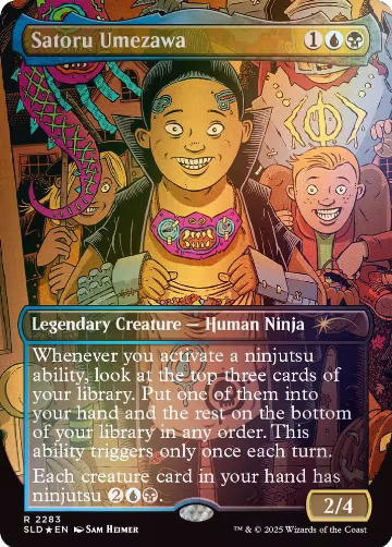 Satoru Umezawa (Rainbow Foil) (2283), Secret Lair Drop Series — Magic card price