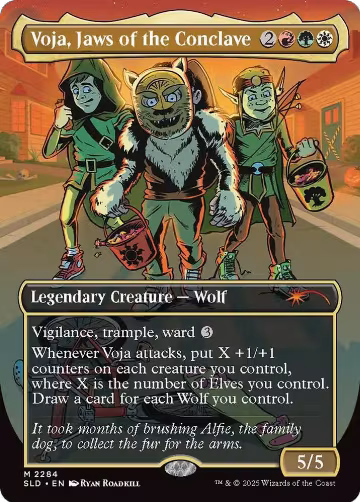 Voja, Jaws of the Conclave (2284), Secret Lair Drop Series — Magic card price