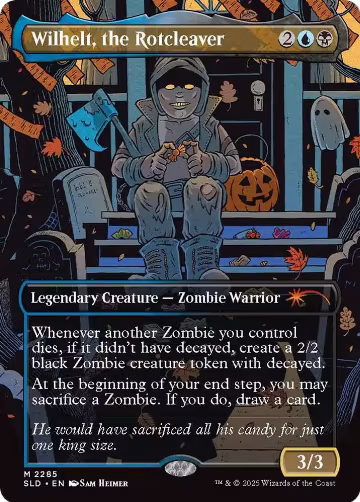 Wilhelt, the Rotcleaver (2285), Secret Lair Drop Series — Magic card price