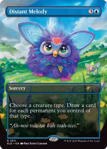 Distant Melody (2311) (2311), Secret Lair Drop Series — Magic card price