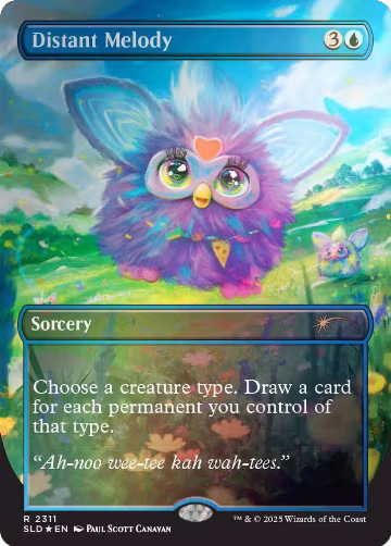 Distant Melody (2311) (Rainbow Foil) (2311), Secret Lair Drop Series — Magic card price