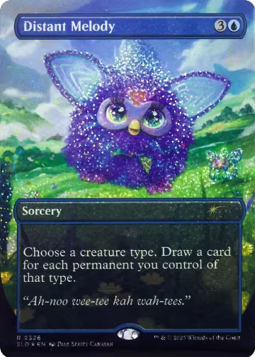 Distant Melody (2326) (Confetti Foil) (2326), Secret Lair Drop Series — Magic card price