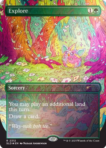 Explore (2312) (Rainbow Foil) (2312), Secret Lair Drop Series — Magic card price