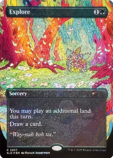 Explore (2327) (Confetti Foil) (2327), Secret Lair Drop Series — Magic card price