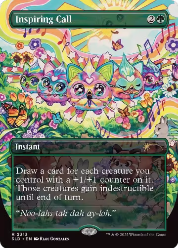 Inspiring Call (2313), Secret Lair Drop Series — Magic card price