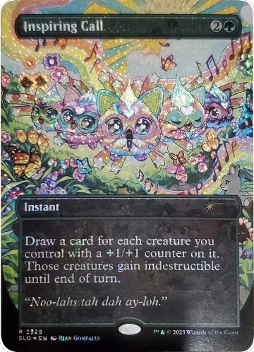 Inspiring Call (Confetti Foil) (2328), Secret Lair Drop Series — Magic card price