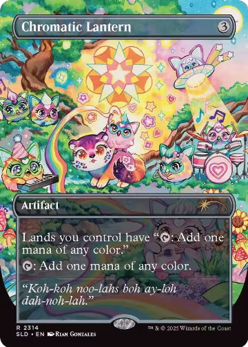 Chromatic Lantern (2314) (2314), Secret Lair Drop Series — Magic card price