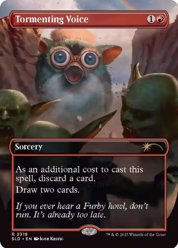 Tormenting Voice (2319), Secret Lair Drop Series — Magic card price