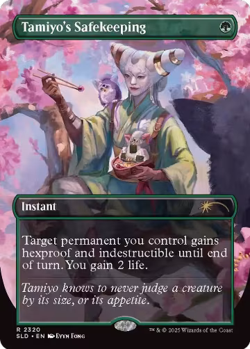 Tamiyo's Safekeeping (2320), Secret Lair Drop Series — Magic card price