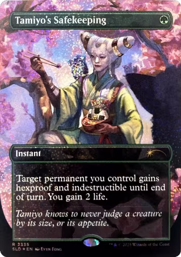 Tamiyo's Safekeeping (Confetti Foil) (2335), Secret Lair Drop Series — Magic card price