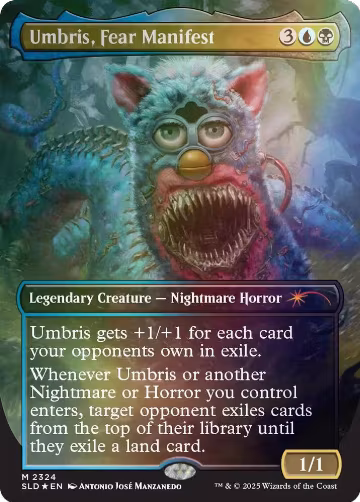 Umbris, Fear Manifest (Rainbow Foil) (2324), Secret Lair Drop Series — Magic card price