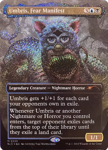 Umbris, Fear Manifest (Confetti Foil) (2339), Secret Lair Drop Series — Magic card price