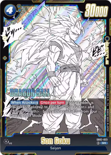 Son Goku - SB02-023 (SB02-023), Manga Booster 02 — DB Fusion card price