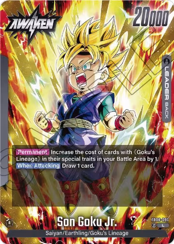Son Goku Jr. - FB08-097 (FB08-097), Saiyan's Pride — DB Fusion card price